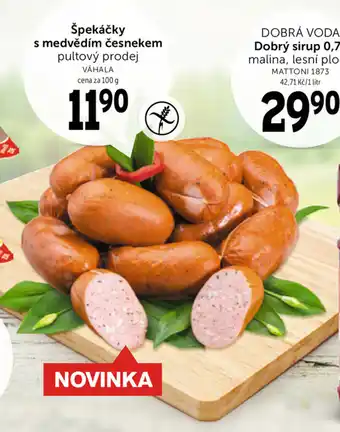 Coop Špekáčky s medvědím česnekem 100g nabídka