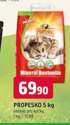 Trefa Propesko 5 kg stelivo pro kočky nabídka