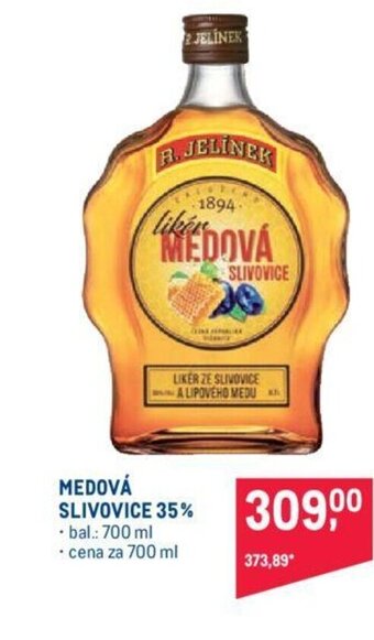 Makro MEDOVÁ SLIVOVICE 35% nabídka