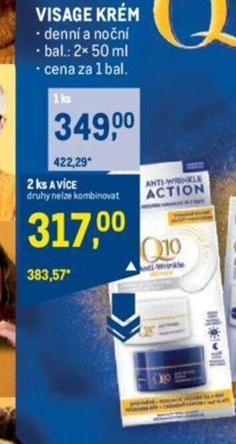 Makro VISAGE KRÉM nabídka