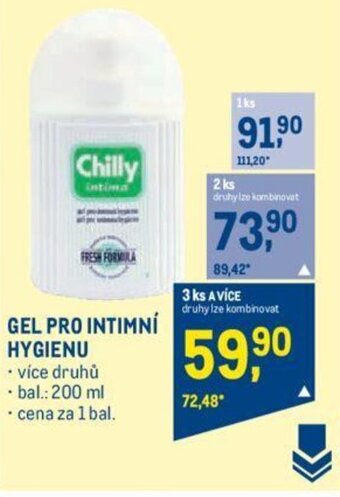 Makro GEL PRO INTIMNÍ HYGIENU nabídka