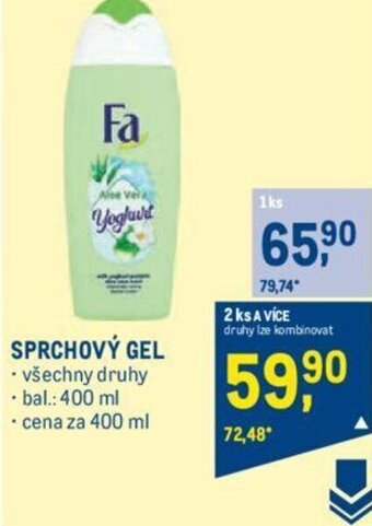 Makro SPRCHOVÝ GEL nabídka
