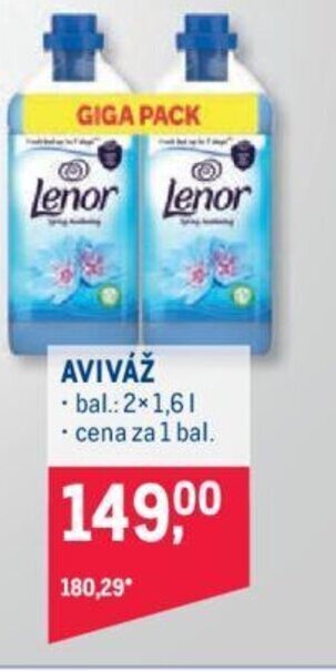 Makro Lenor AVIVÁŽ nabídka
