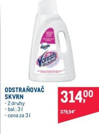 Makro ODSTRAŇOVAČ SKVRN nabídka