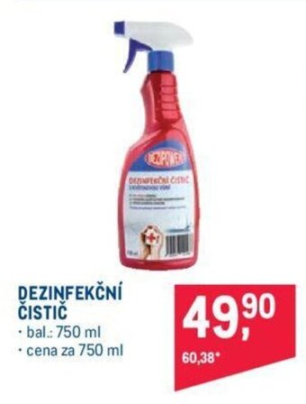 Makro DEZINFEKČNÍ ČISTIČ nabídka