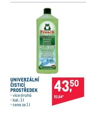 Makro Frosch UNIVERZÁLNÍ ČISTICÍ PROSTŘEDEK nabídka