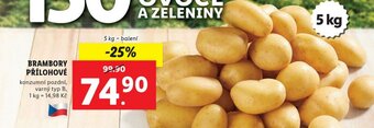 Lidl BRAMBORY PŘÍLOHOVÉ nabídka