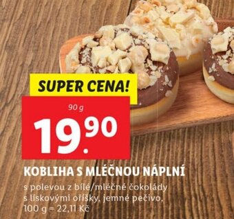 Lidl KOBLIHA S MLÉČNOU NÁPLNÍ nabídka