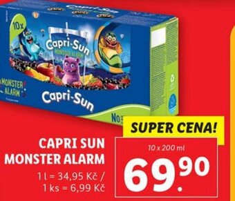 Lidl CAPRI SUN MONSTER ALARM nabídka