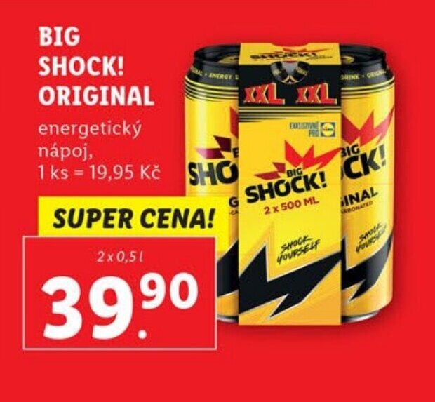 Lidl BIG SHOCK! ORIGINAL nabídka