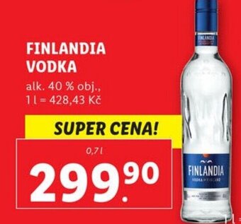 Lidl FINLANDIA VODKA nabídka