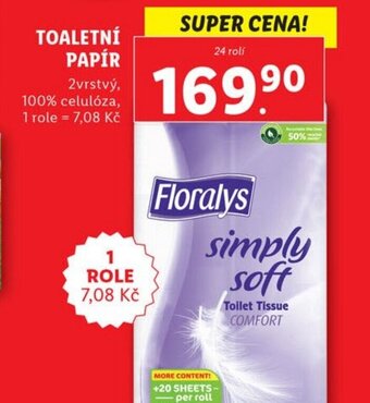 Lidl TOALETNÍ PAPÍR nabídka
