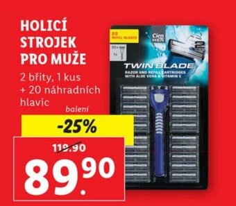 Lidl HOLICÍ STROJEK PRO MUŽE nabídka