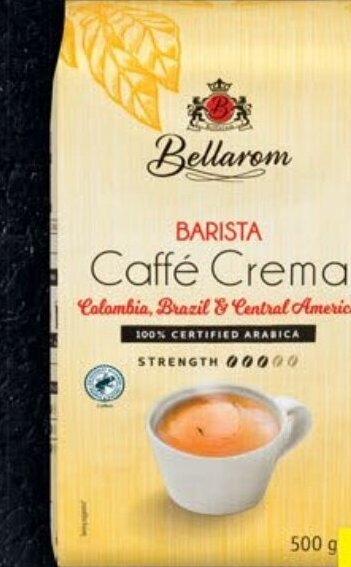 Lidl BARISTA ZRNKOVÁ KÁVA nabídka