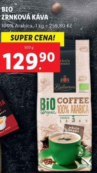Lidl BIO ZRNKOVÁ KÁVA nabídka