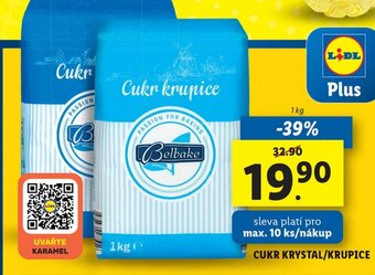 Lidl CUKR KRYSTAL/KRUPICE nabídka