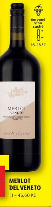 Lidl MERLOT DEL VENETO nabídka