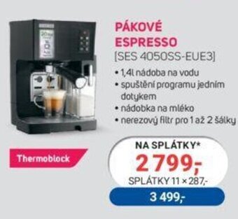 Planeo Elektro PÁKOVÉ ESPRESSO nabídka