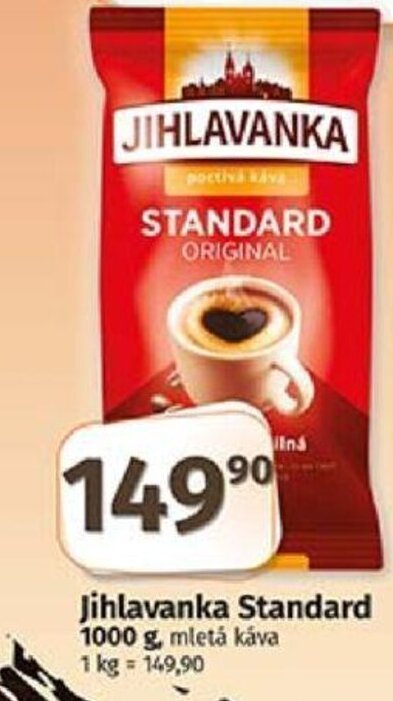 COOP TIP Jihlavanka Standard 1000 g nabídka