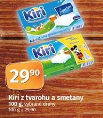 COOP TIP Kiri z tvarohu a smetany 100 g nabídka