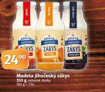 COOP TIP Madeta Jihočeský zákys 330 g nabídka