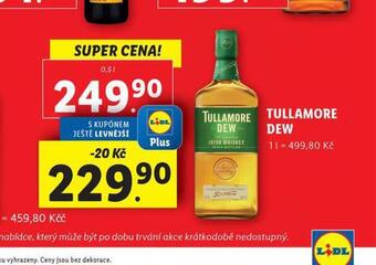 Lidl Tullamore dew 40% nabídka