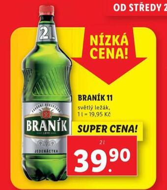 Lidl Pivo braník 11 nabídka