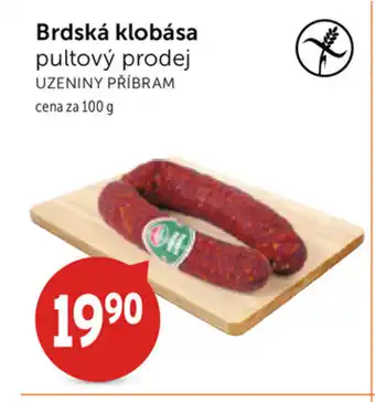 Coop Brdská klobása 100g nabídka