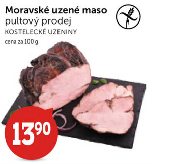 Coop Moravské uzené maso 100g nabídka