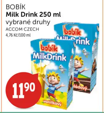 Coop Bobík Milk Drink 250ml nabídka