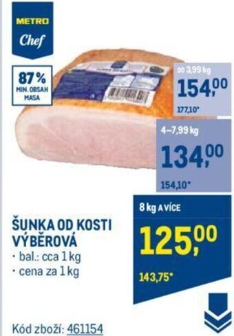 Makro ŠUNKA OD KOSTI VÝBĚROVÁ nabídka