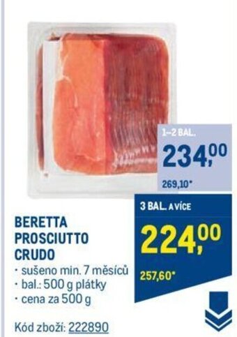 Makro BERETTA PROSCIUTTO CRUDO nabídka