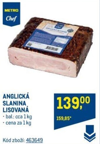 Makro ANGLICKÁ SLANINA LISOVANÁ nabídka