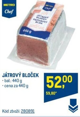 Makro JATROVÝ BLOCEK nabídka