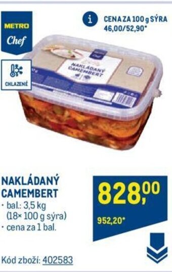 Makro NAKLÁDANÝ CAMEMBERT nabídka