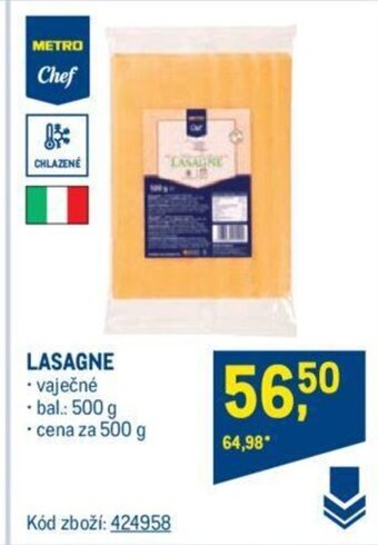 Makro LASAGNE nabídka