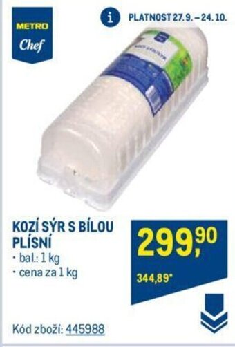 Makro KOZÍ SÝR S BÍLOU PLÍSNÍ nabídka