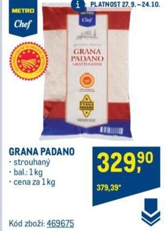 Makro GRANA PADANO strouhany nabídka