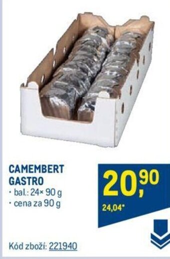 Makro CAMEMBERT GASTRO nabídka