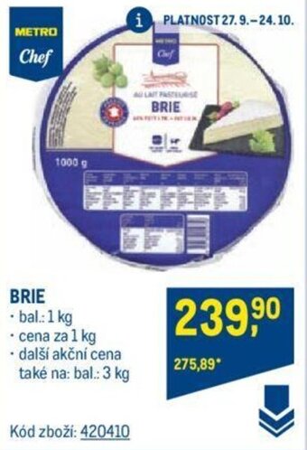 Makro BRIE nabídka