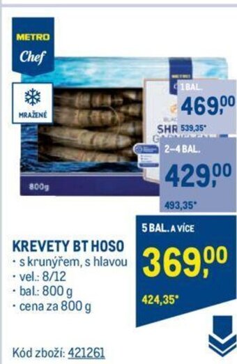 Makro KREVETY BT HOSO nabídka