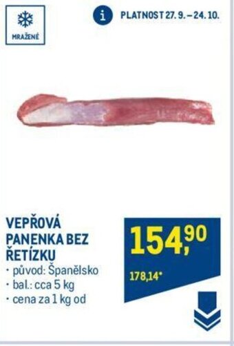 Makro VEPŘOVÁ PANENKA BEZ ŘETÍZKU nabídka