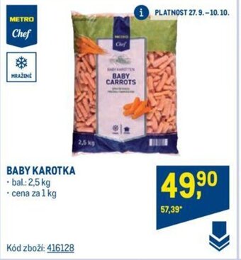 Makro BABY KAROTKA nabídka