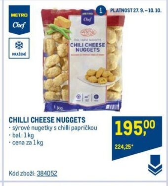 Makro CHILLI CHEESE NUGGETS nabídka