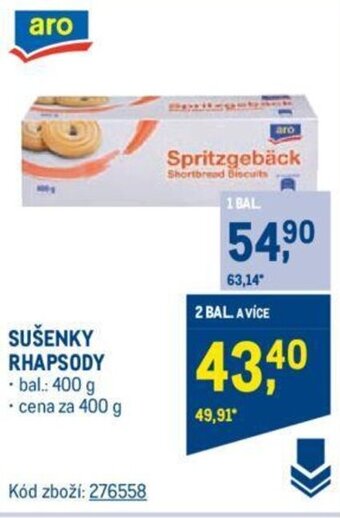 Makro SUŠENKY RHAPSODY nabídka
