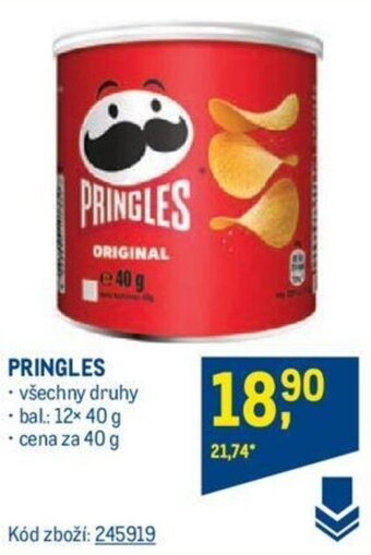 Makro PRINGLES nabídka
