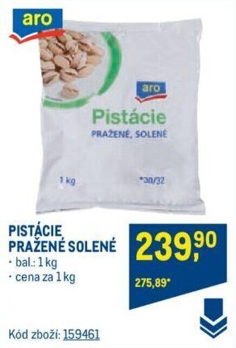 Makro PISTÁCIE PRAŽENÉ SOLENÉ nabídka