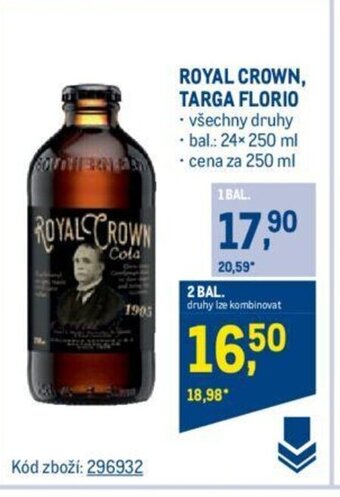Makro ROYAL CROWN, TARGA FLORIO nabídka