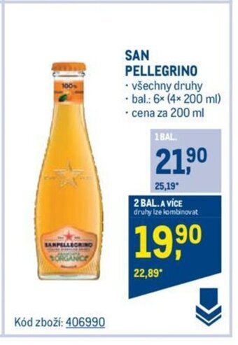Makro SAN PELLEGRINO nabídka