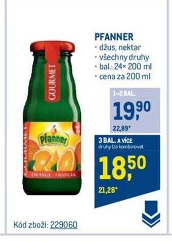 Makro PFANNER nabídka